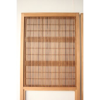 障子枠付 細身格子戸 4枚1組　L1221 