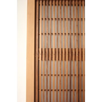 障子枠付 細身格子戸 4枚1組　L1221 