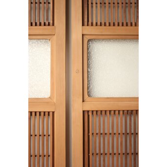 障子枠付 細身格子戸 4枚1組　L1221 