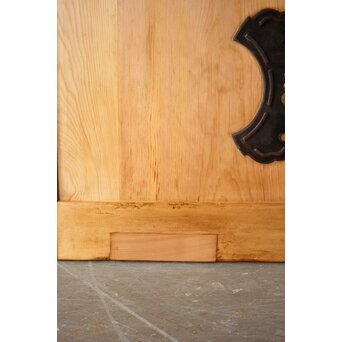 白木板蔵戸　W0261 