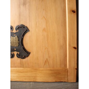 白木板蔵戸　W0261 