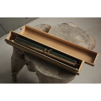 倣 岸駒 絹本描表装 虎画 掛軸　Z945 