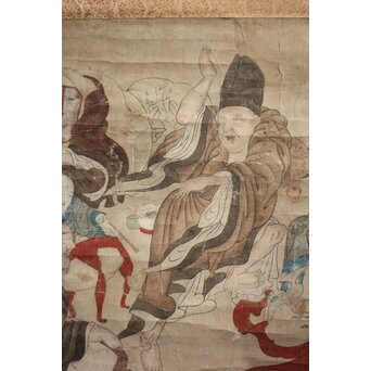 七福神図 紙本掛軸　Z946 