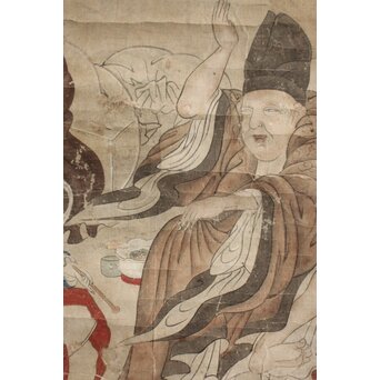 七福神図 紙本掛軸　Z946 