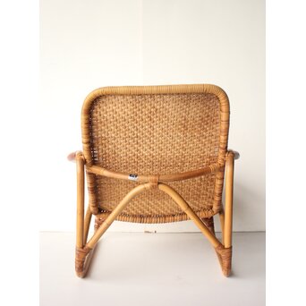 山川ラタン 籐肘掛椅子 2脚1組　T483 