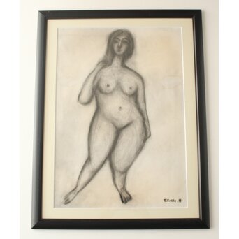 林武 デッサン 裸婦　Z951