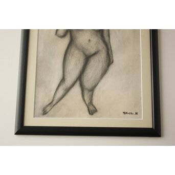 林武 デッサン 裸婦　Z951 