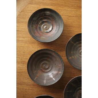 大饗仁堂 備前 銘々皿 六客　P652 