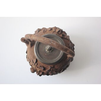 花鳥 鉄瓶 湯沸　M490 