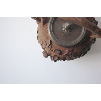 花鳥 鉄瓶 湯沸　M490 