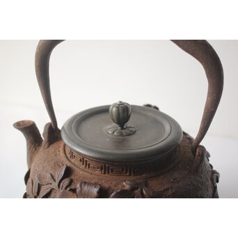 花鳥 鉄瓶 湯沸　M490 