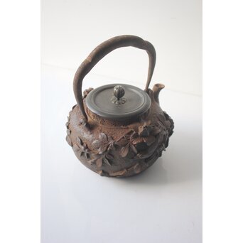 花鳥 鉄瓶 湯沸　M490 