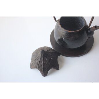 茄子形 南部 小鉄瓶　M492 