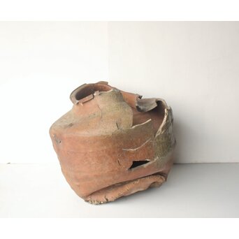 鎌倉期 常滑焼 大甕 破れ壺　P653 