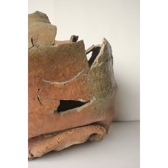 鎌倉期 常滑焼 大甕 破れ壺　P653 