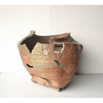 鎌倉期 常滑焼 大甕 破れ壺　P653 