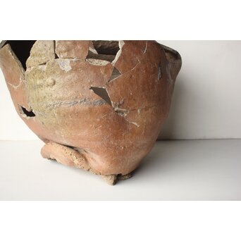 鎌倉期 常滑焼 大甕 破れ壺　P653 