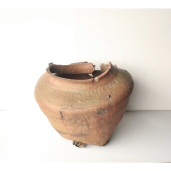 鎌倉期 常滑焼 大甕 破れ壺　P653 