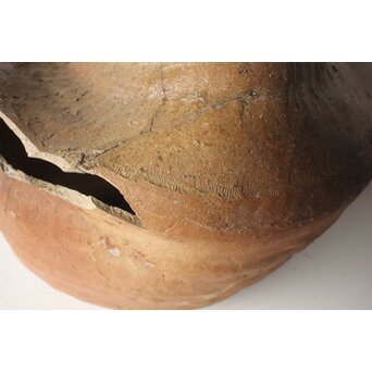 鎌倉期 常滑焼 大甕 破れ壺　P653 