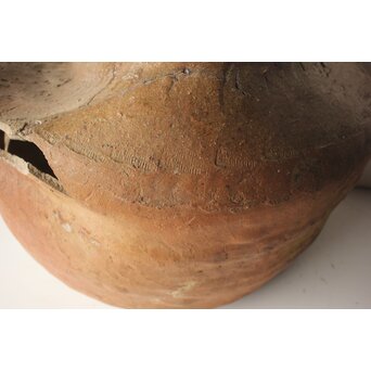 鎌倉期 常滑焼 大甕 破れ壺　P653 