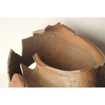 鎌倉期 常滑焼 大甕 破れ壺　P653 