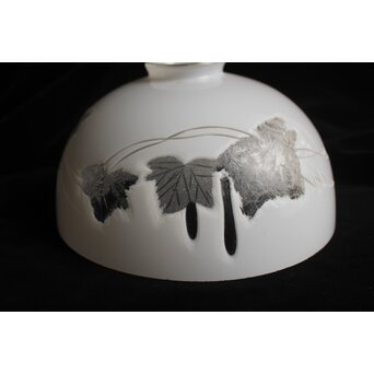 古手 白被切子電笠 2個1組　A0571 