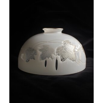 古手 白被切子電笠 2個1組　A0571 