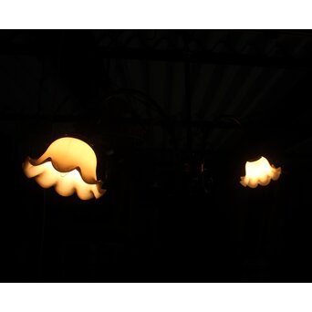 古手デザイン 2灯シャンデリア照明　A0573 