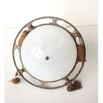 柏文オパール電笠 装飾電笠 2個1組　A0574 