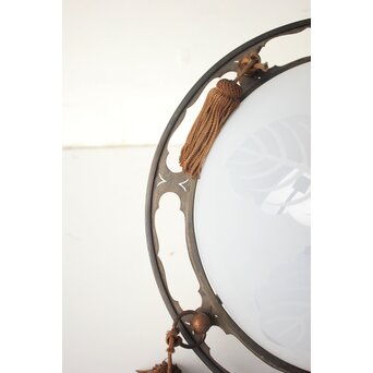 柏文オパール電笠 装飾電笠 2個1組　A0574 