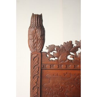 日光彫か ダンテスカチェア 装飾椅子　X651 