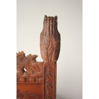 日光彫か ダンテスカチェア 装飾椅子　X651 