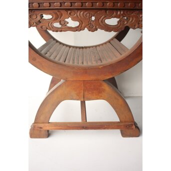 日光彫か ダンテスカチェア 装飾椅子　X651 