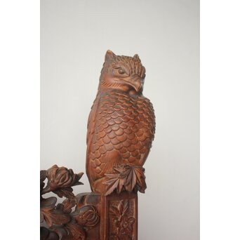 日光彫か ダンテスカチェア 装飾椅子　X651 