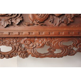 日光彫か ダンテスカチェア 装飾椅子　X651 