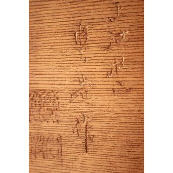 桜 木彫欄間 陽刻陰刻彫　R0567 