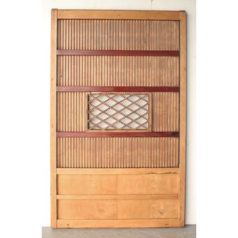 中網格子蔵戸　W0266 ウラ