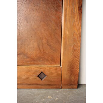 二枚板蔵戸　W0267 