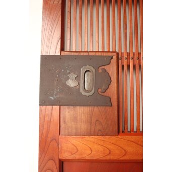 総欅 細格子蔵戸　W0270 