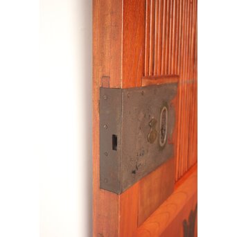 総欅 細格子蔵戸　W0270 