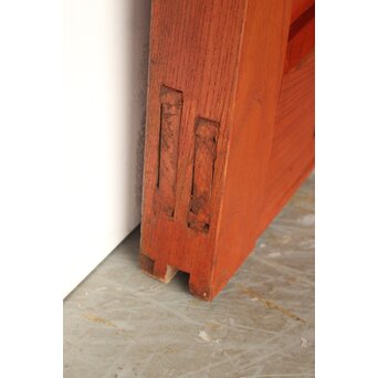 総欅 細格子蔵戸　W0270 