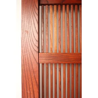 総欅 細格子蔵戸　W0270 