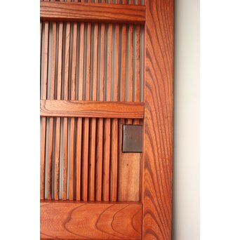 総欅 細格子蔵戸　W0270 