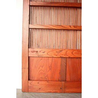 総欅 細格子蔵戸　W0270 