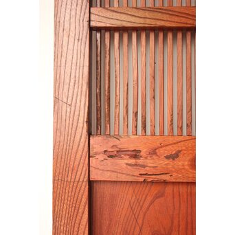総欅 細格子蔵戸　W0270 