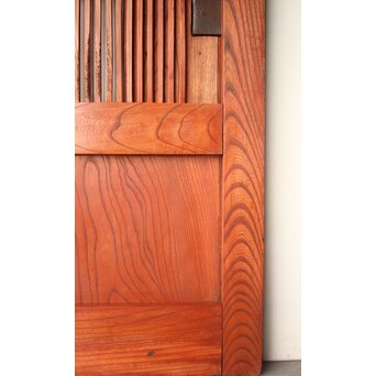 総欅 細格子蔵戸　W0270 