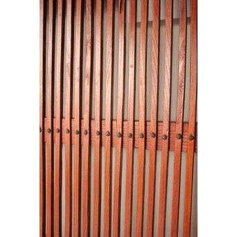 総欅 細格子蔵戸　W0270 