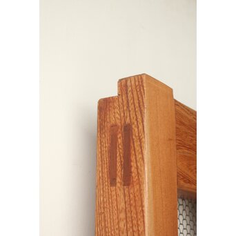 白木 升格子蔵戸　W0271 