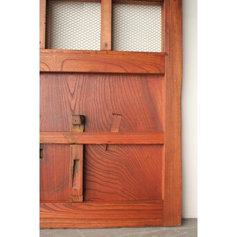 白木 升格子蔵戸　W0271 