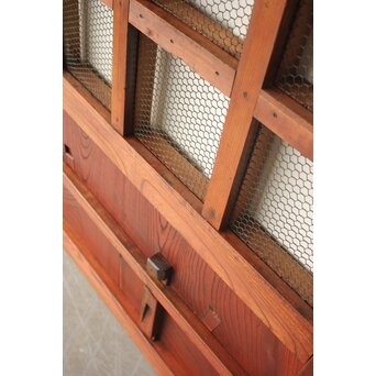 白木 升格子蔵戸　W0271 